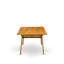 Ensemble de salle à manger 7 pièces pour patio composé d'une table d'extérieur rectangulaire en bois d'acacia et de 6 chaises d'appoint pliantes, 40 x 72 pouces, huile naturelle-1250012986