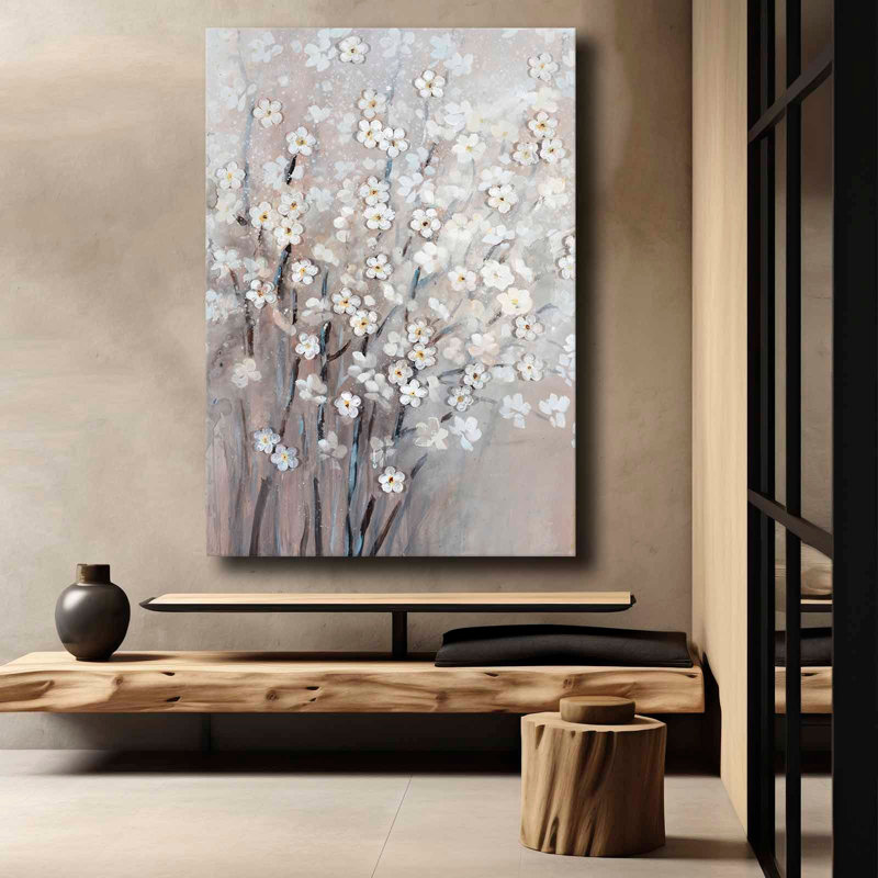 Peinture décorative sur toile