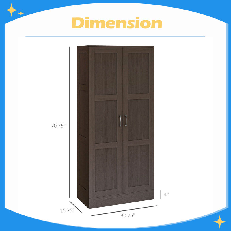 Armoire à café avec tablettes de rangement pour l'organisation de la cuisine