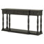 Console rétro pour chambre de salon avec 4 tiroirs de rangement et 1 tablette