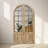 Farmhouse Window Pane Mirror,Set of 2