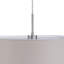 Patience 1 - Light Satin Nickel Drum Pendant-14506962-14506963
