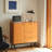 Nordic Medieval Style Accent Cabinet