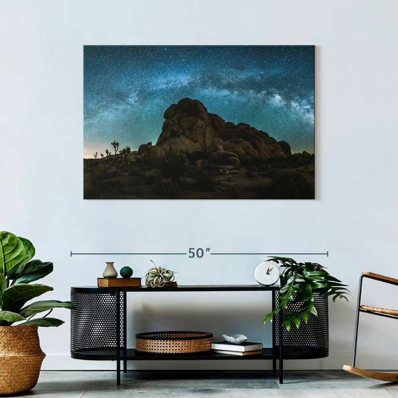 Oberle Joshua Tree, ciel nocturne, H 30 po x l 45 po