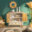 Armoire pastorale peinte