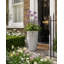 Steph Tall Round Plant Pot, Contemporary Concrete Effect Tall Planter, Round Indoor and Outdoor Vase Planter with Drainage Hole-1277198976-1277198991