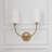 Elyseum 2 - Light Dimmable Armed Sconce