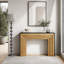 Console 47 po en bois moderne, table d'entrée, table de canapé - Design rustique et contemporain