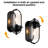 Mohnton 1-Light Classic Flush Mounted Wall Sconce in Matte Black with Clear Glass Shade