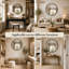 Aluminium Round Mirror