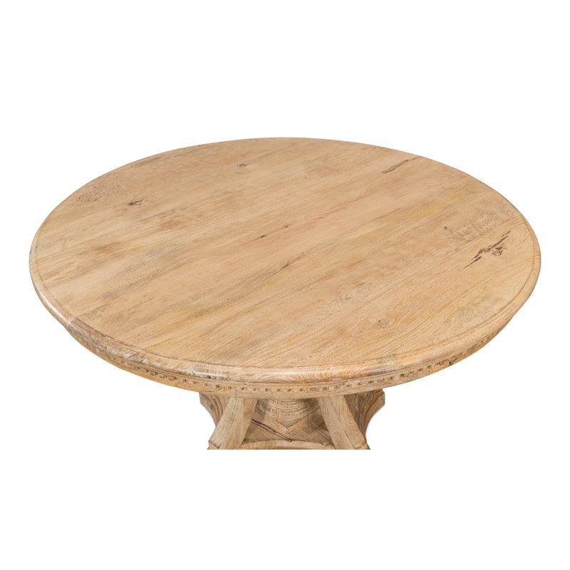 Chantal Round Solid Wood Dining Table
