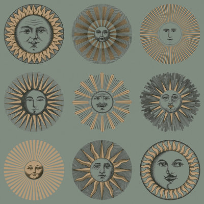 Fornasetti Senza Tempo II Geometric Wallpaper Roll