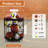 Ball Storage Bin for Garage, Balls Holder for Soccer, Basketball, Ball Cart,