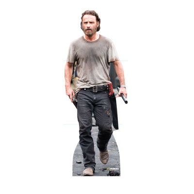 The Walking Dead Rick Grimes Life Size Cardboard Cutout