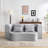 Floor Sofa Couch With Pillows-2015577734