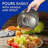 Stainless Steel Mixing Bowl with Lids Set (Set of 3)