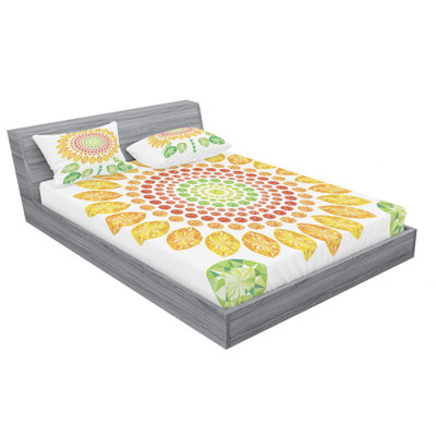 Sunflower Microfiber Sheet Set
