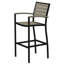 Chaise avec accoudoirs de bar POLYWOOD Euro-9705818-9705819