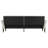 89" Velvet Convertible Sofa Couch, Futon Sofa Bed with 2 Square Pillows, Adjustable Backrest & Armrests for Living Room-1753197114