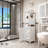 Bamboo Linen Tower Storage Cabinet, Perfect For Small Spaces And Multi-Functional Use In Bathrooms, Bedrooms, And Living Rooms.-1424913883