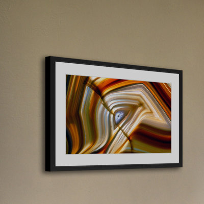 Enstatite - Reproduction d'art graphique sur papier encadré