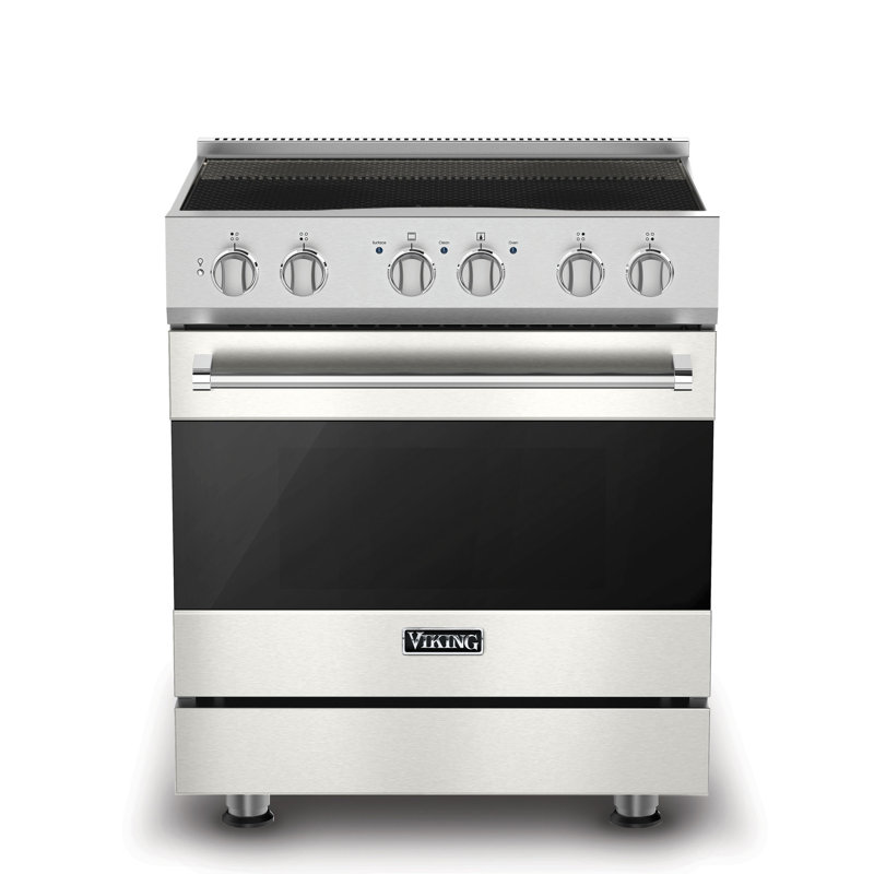 30" Induction Range, Pure White