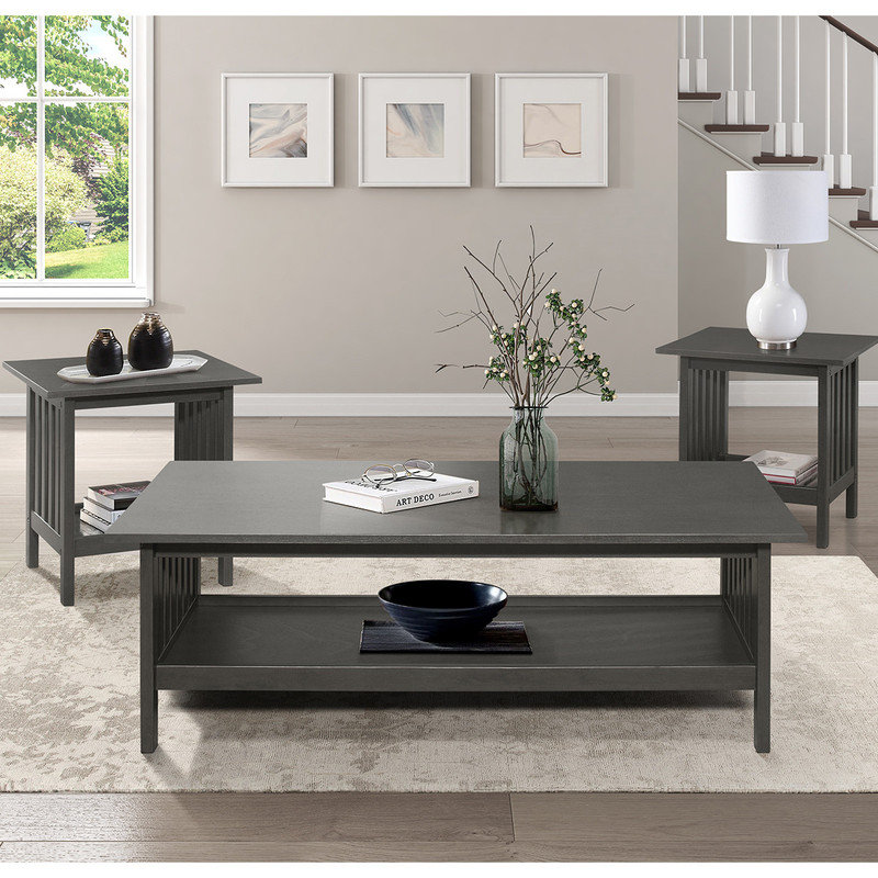 Latitude Run® Dreher 3 - Piece Living Room Table Set | Wayfair