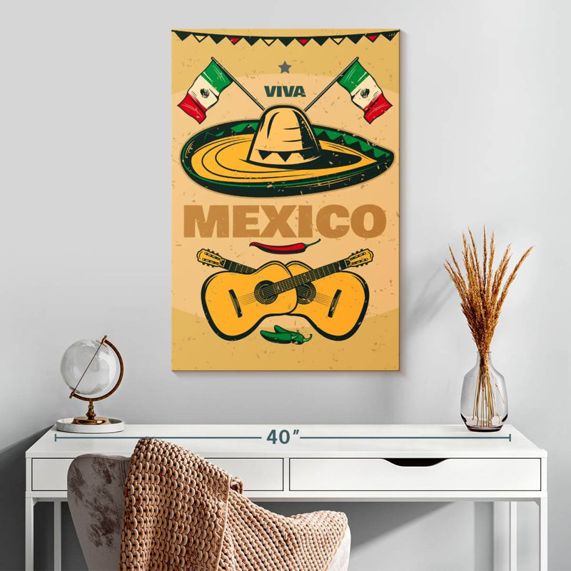 Lelend Viva, Mexique, H 30 po x l 20 po