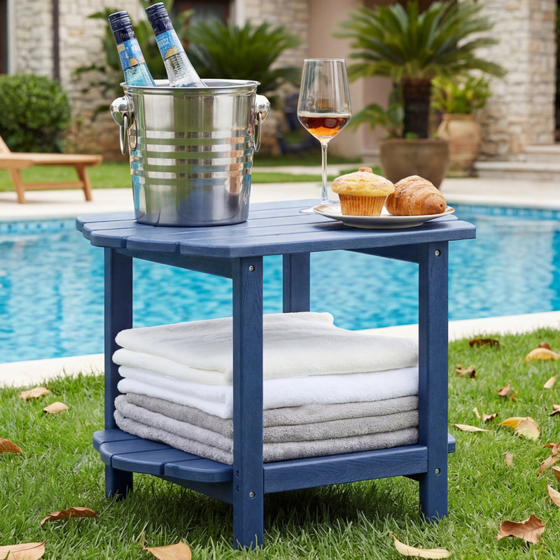 Table de bout Maynerd, Bleu