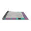 Tapis gris/vert/mauve à motifs-518801440