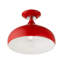 Plafonnier semi-encastré 1 lumière 11,75 po Fiddletown-1399447481