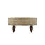 Table basse ronde en rotin