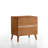Imre 3 - Drawer Solid Wood Nightstand