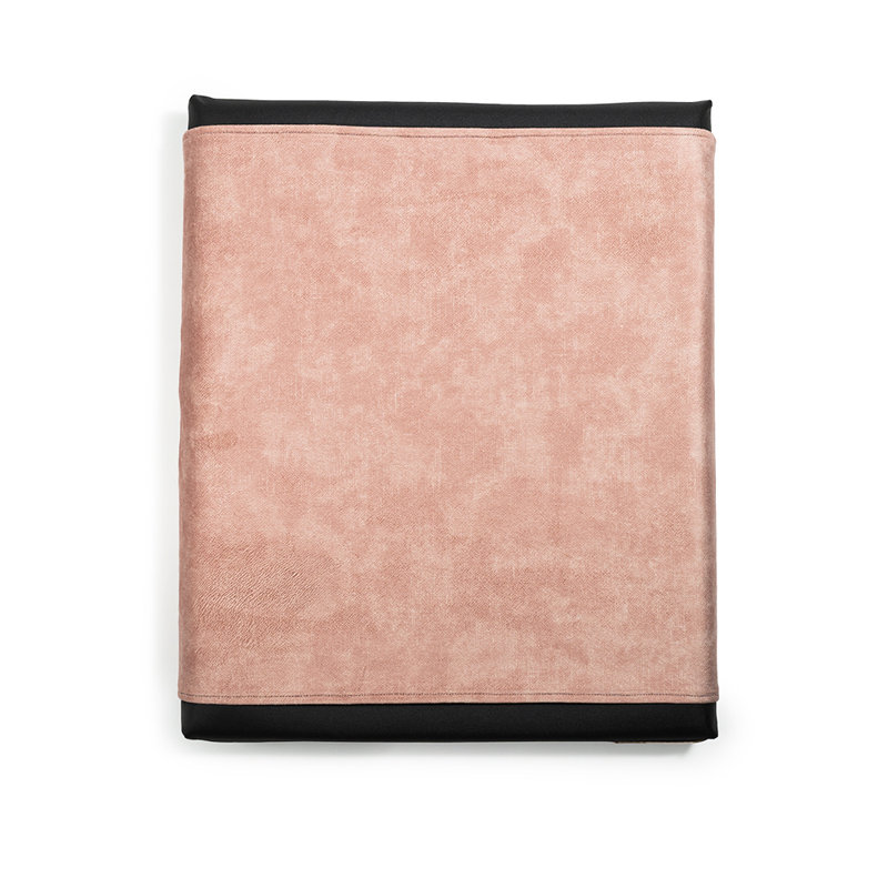 Orthopedic Polyester Pet Bed, 8cm H x 70cm W x 90cm D, Pink