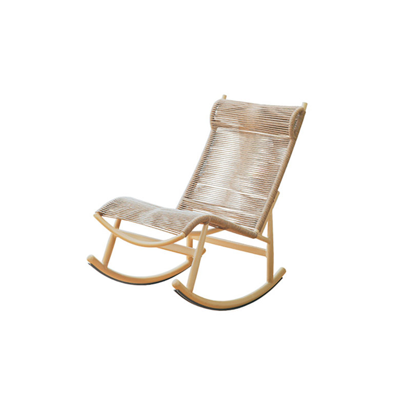 Chaise berçante en rotin Balcon Home