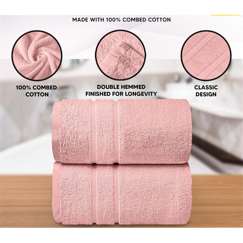 Bath Sheet, Pink