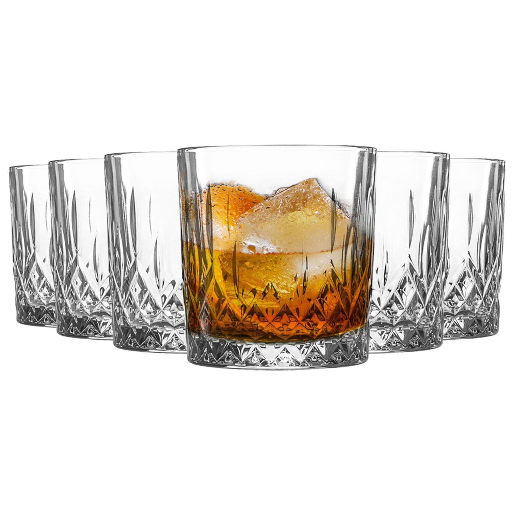 Galway Crystal Irish Whiskey Glass Set D.O.F. Gifts Pub Stuff