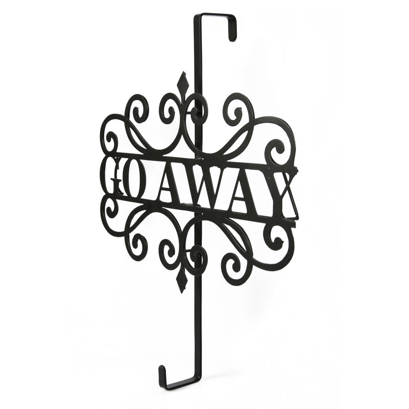 Porte-couronne The Holiday Aisle® Halloween, H 17,25 po x l 4,25 po x P 14,1 po