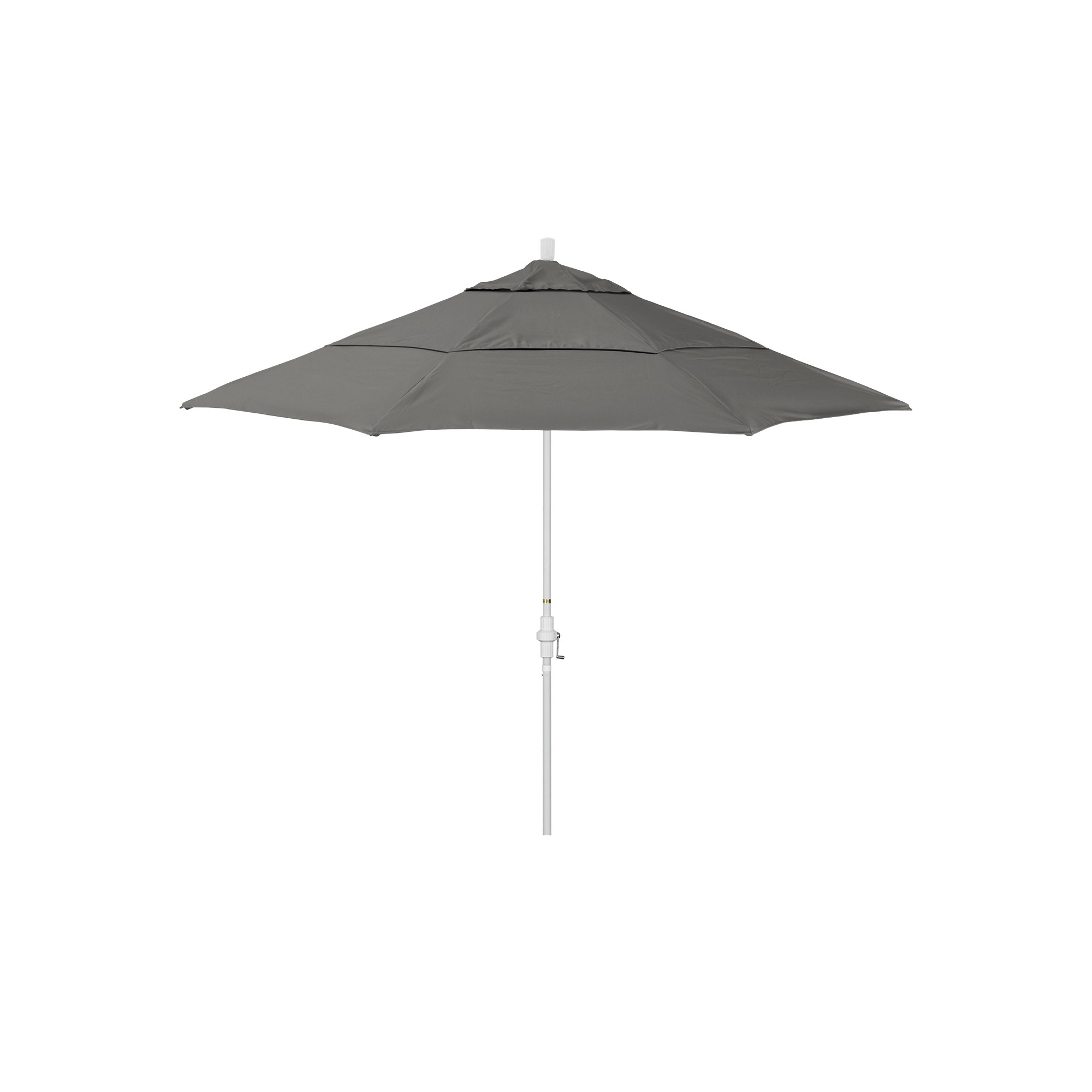 Broadmeade 132'' Sunbrella® Outdoor Umbrella, Canvas Charcoal Sunbrella® Canvas
