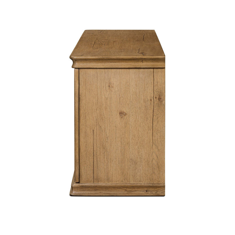 Cambra Media Console-Drifted Oak