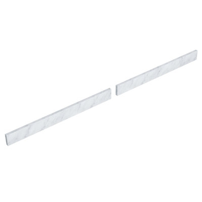 Replacement 60 Inch Backsplash Carrara Marble
