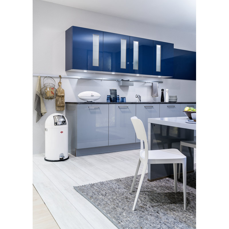Kickboy 40L Bin, White