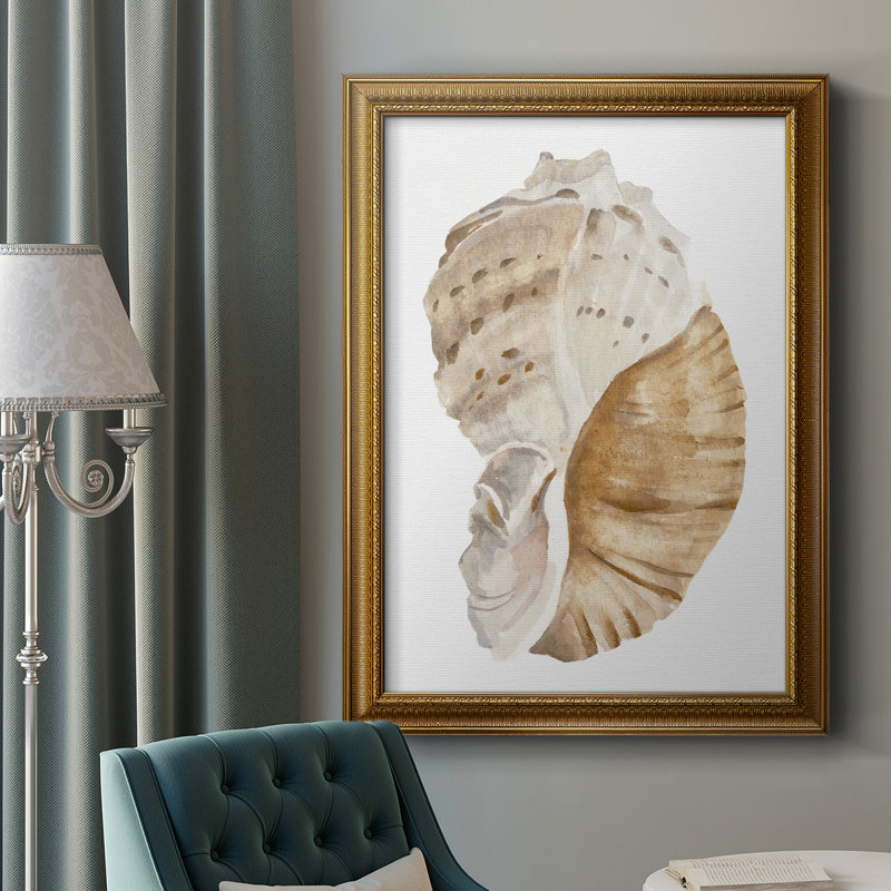 " Seashell I ", 27" H x 18" W 