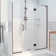 Unidoor-X 61" W x 72" H Hinged Frameless Shower Door with ClearMax™ Technology