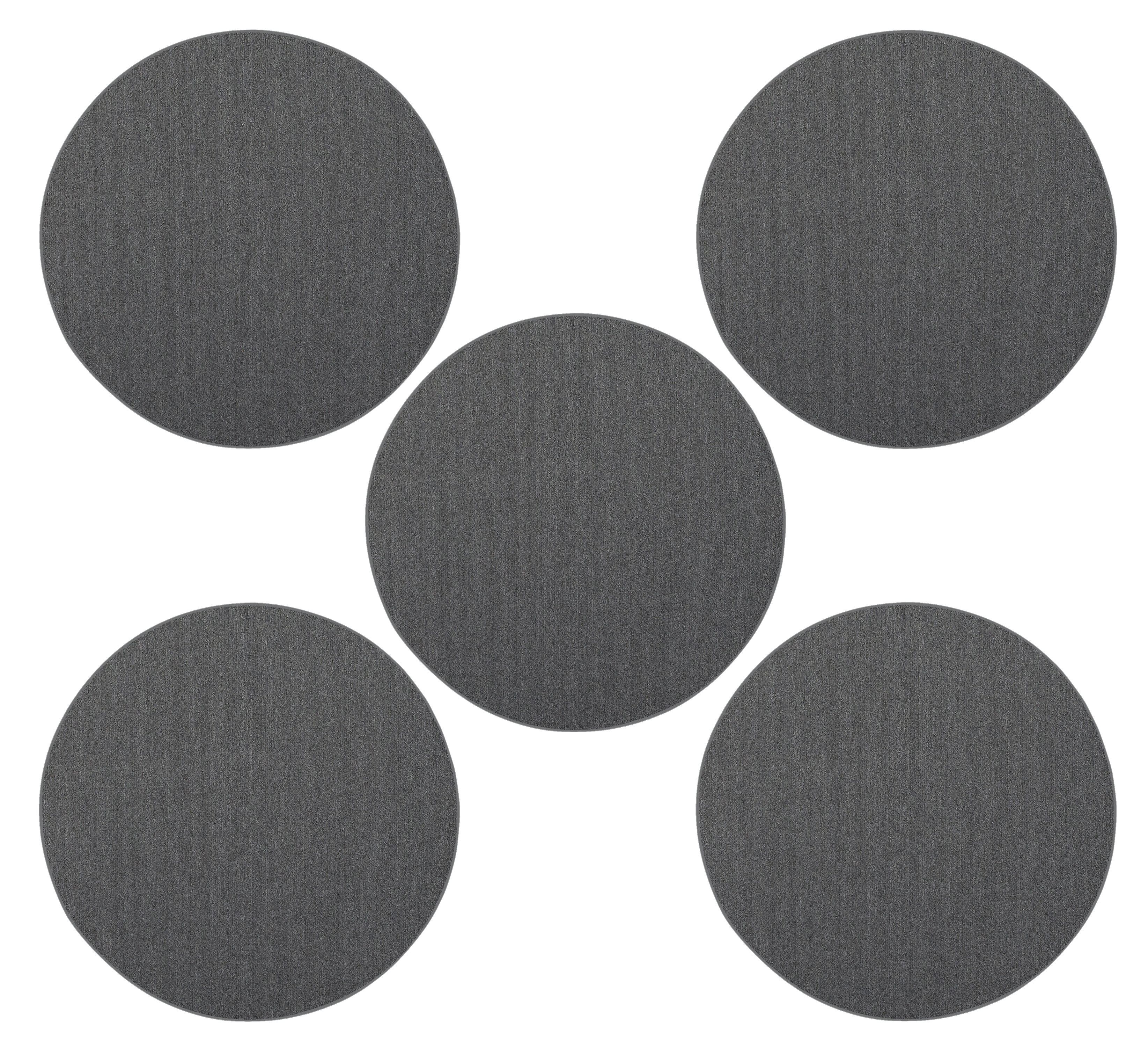 Eider & Ivory™ Modern Plush Indoor Outdoor Pet and Kids Friendly Solid ...