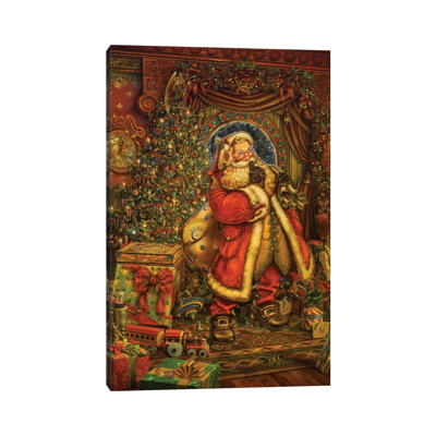 Christmas Presence 1 Piece Wrapped Canvas Painting