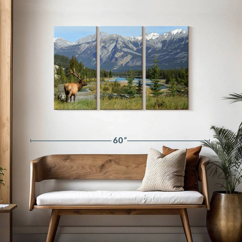 Jasper Elk, 28" H x 45" W