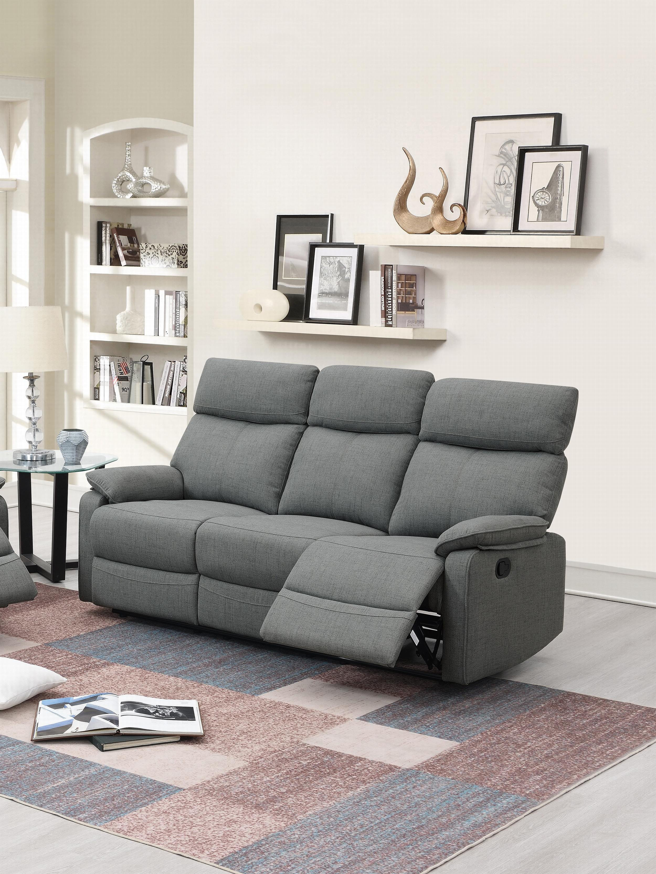 Latitude Run® Christiano 74'' Linen Reclining Sofa | Wayfair