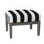 Lattice Outdoor Ottoman with Cushion-63361245-70039803