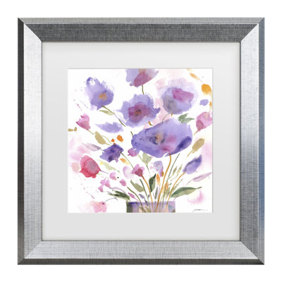 Bolog Sheila Vase Matted Framed Art